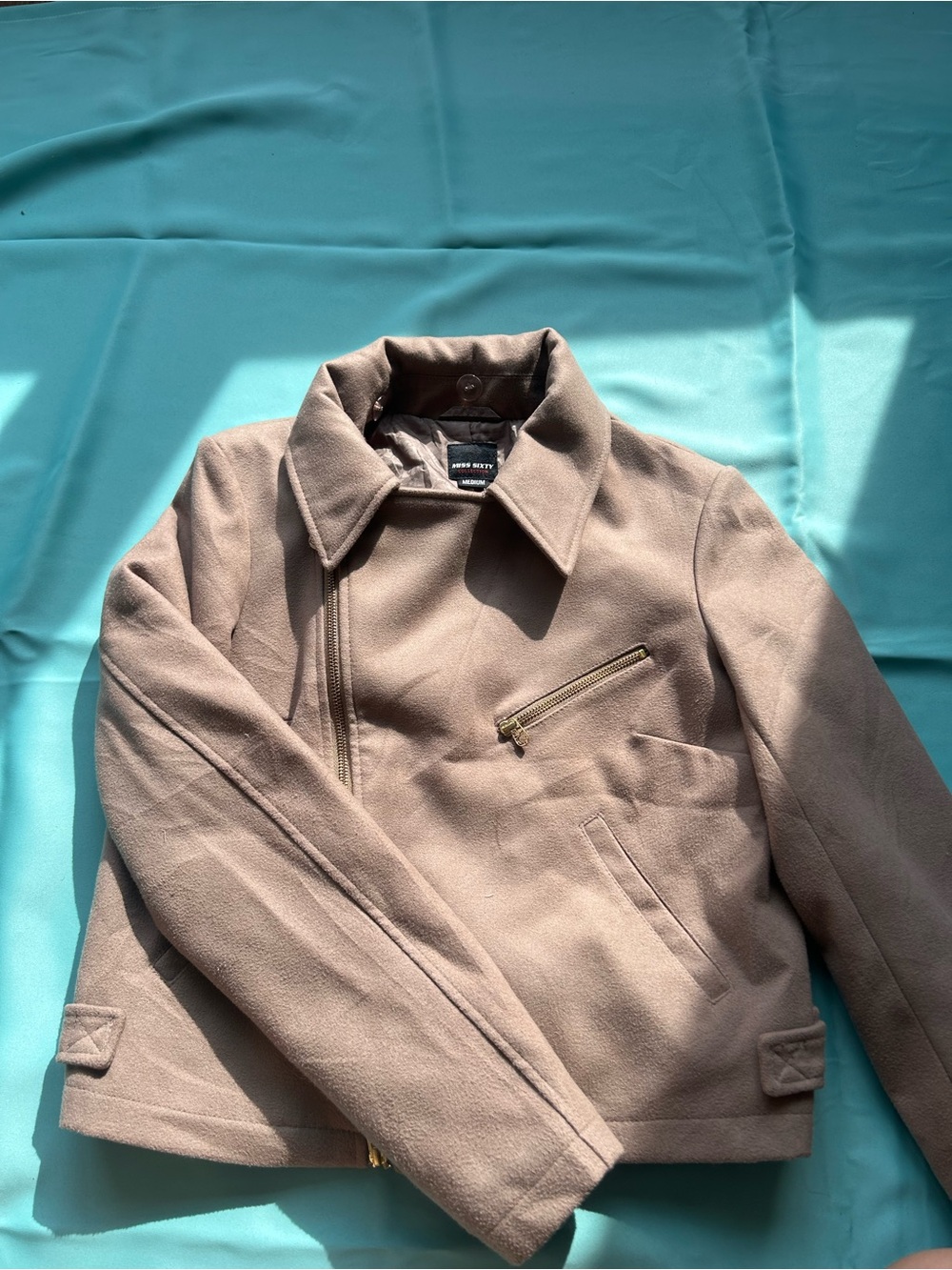 Miss Sixty Suede Moto Jacket